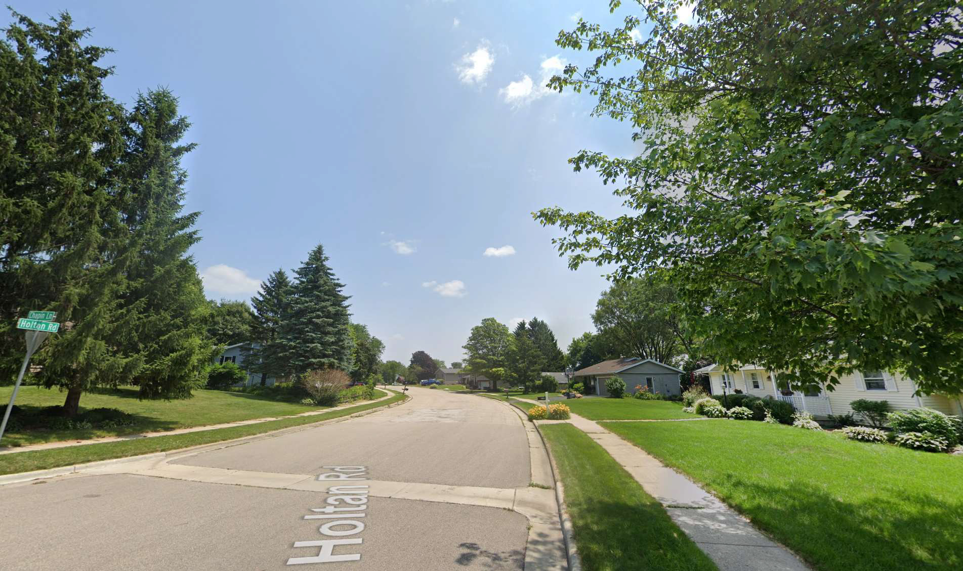 street view of average neighborhood in Madison